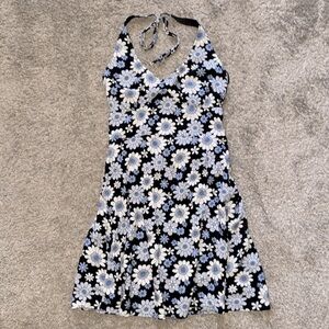 Hollister Floral Print Skater Dress
